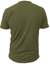 Load image into Gallery viewer, COUNTER BALANCE - Mens Athletic 52/48 Performance Workout T-Shirt, Olive