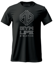 Load image into Gallery viewer, FUSE - Mens Athletic 52/48 Performance Workout T-Shirt, Black