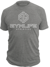 Load image into Gallery viewer, Gym Life Mens - Live Wire - 52/48 Athletic T-Shirt - Slate