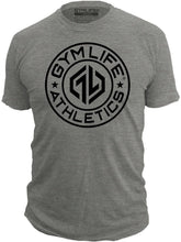 Load image into Gallery viewer, CIRCLERON - 52/48 Athletic T-Shirt - Heather Grey