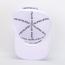Load image into Gallery viewer, POWER ICON - Athletic Workout Hat - White
