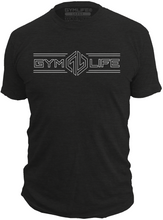 Load image into Gallery viewer, CIRCUIT - Mens Athletic 52/48 Performance Workout T-Shirt, Black
