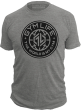 Load image into Gallery viewer, WORLD SUPPLY CO - Mens Athletic 52/48 Premium T-Shirt, Made of USA, Slate Gray
