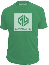 Load image into Gallery viewer, CROSS HATCH - Mens Athletic 52/48 Premium T-Shirt, Lucky Clover Green
