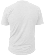 Load image into Gallery viewer, GYM LIFE - Power Up Icon - Mens Athletic 52/48 Premium T-Shirt, Made of USA, White
