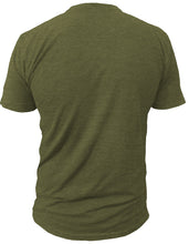 Load image into Gallery viewer, GYM LIFE - BLANK - Mens Athletic 52/48 Premium T-Shirt, Made of USA, Olive Heather
