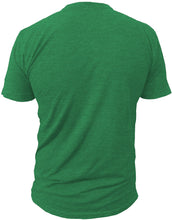 Load image into Gallery viewer, GYM LIFE - Power Up Icon - Mens Athletic 52/48 Premium T-Shirt, Made of USA, Lucky Clover Green
