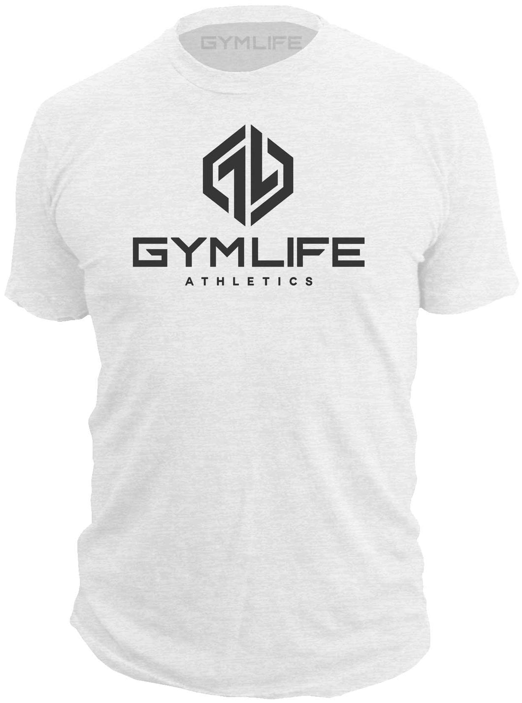 Gym Life® Mens - Venice - 52/48 Athletic T-Shirt - White